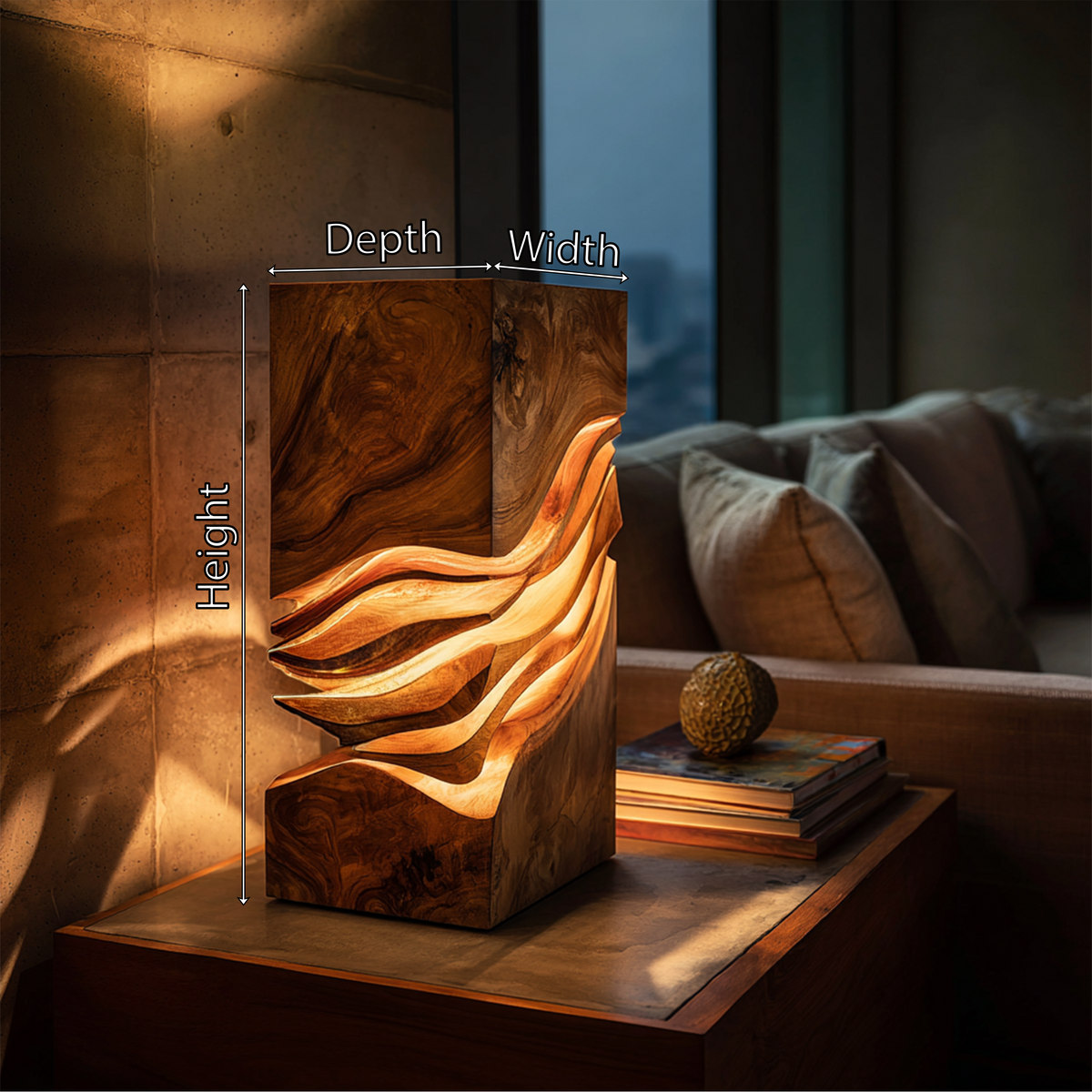 Modern Sculptural Lamp Entryway Console Living Room Hotel Lobby Corner