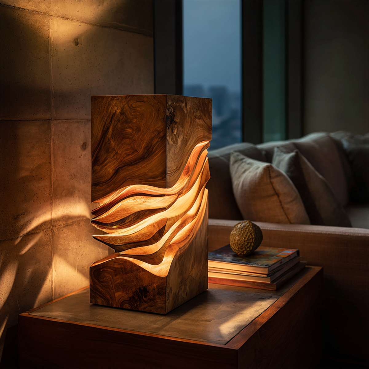 Modern Sculptural Lamp Entryway Console Living Room Hotel Lobby Corner