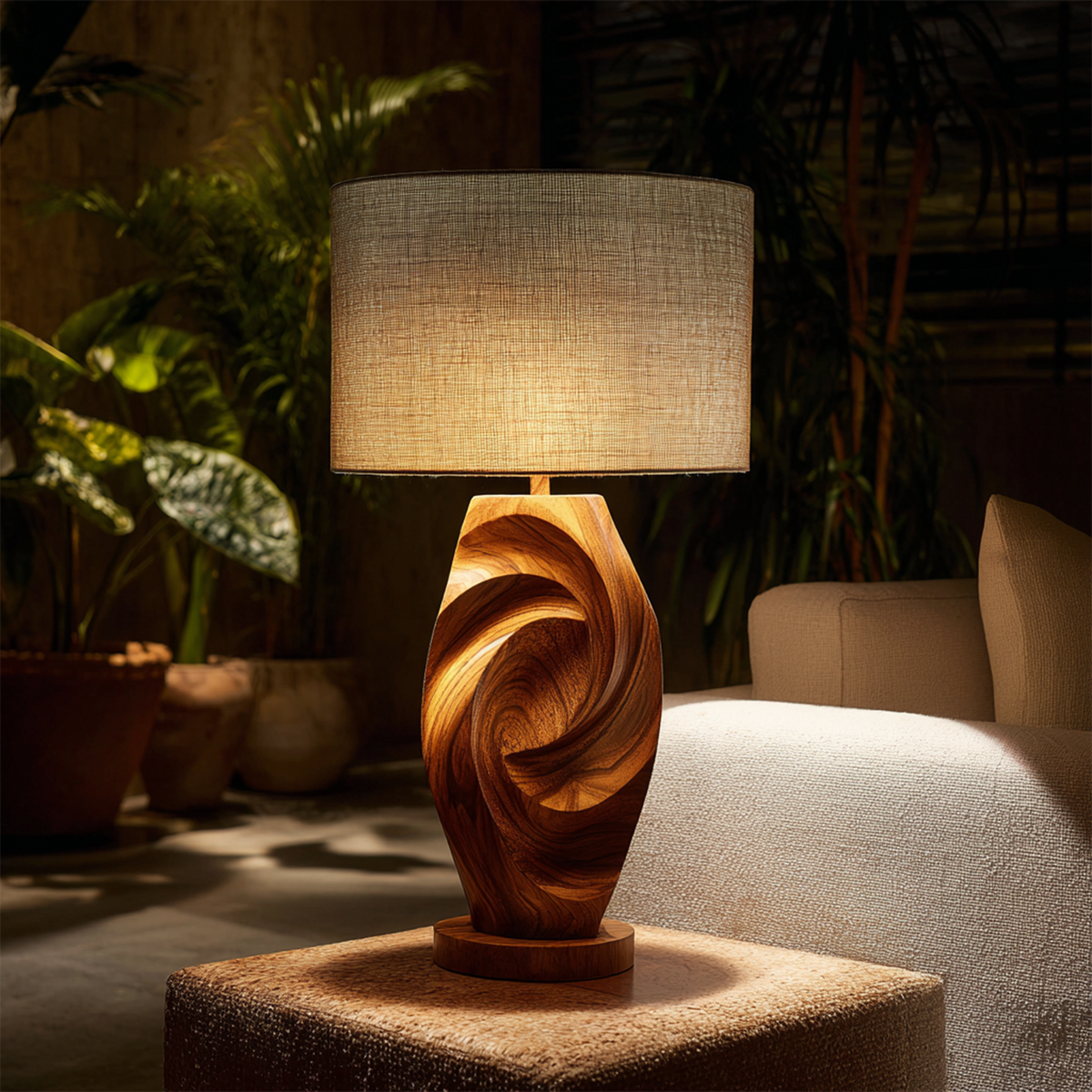 Minimalist Ambient Lamp Bedroom Nightstand Living Room Corner Space