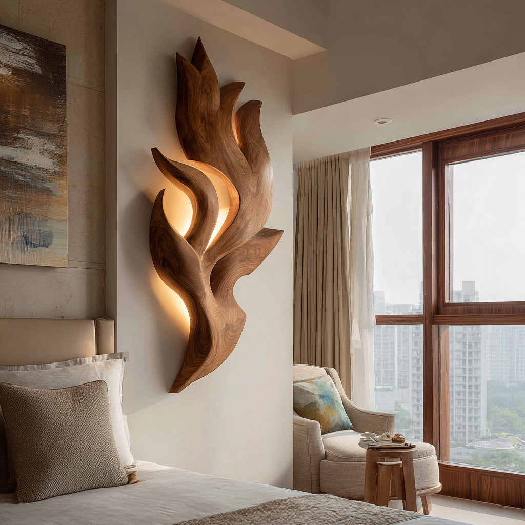 Luxury Tree Inspired Wall Lamp For Bedroom