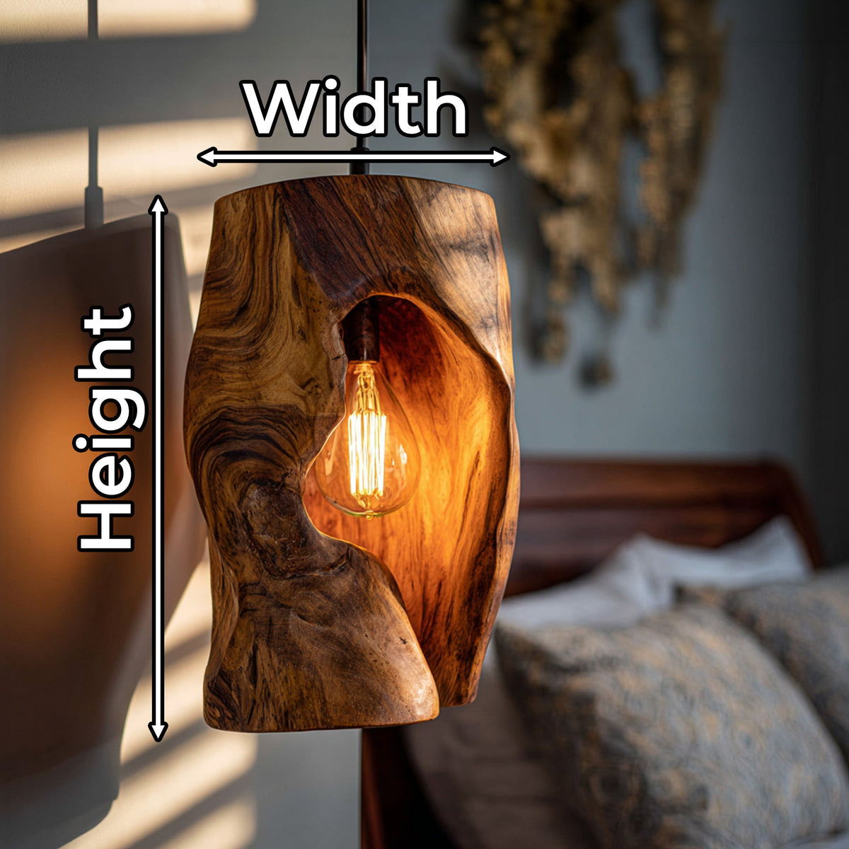 Mid Century Accent Table Lamp Bedroom Living Room Apartment Corner