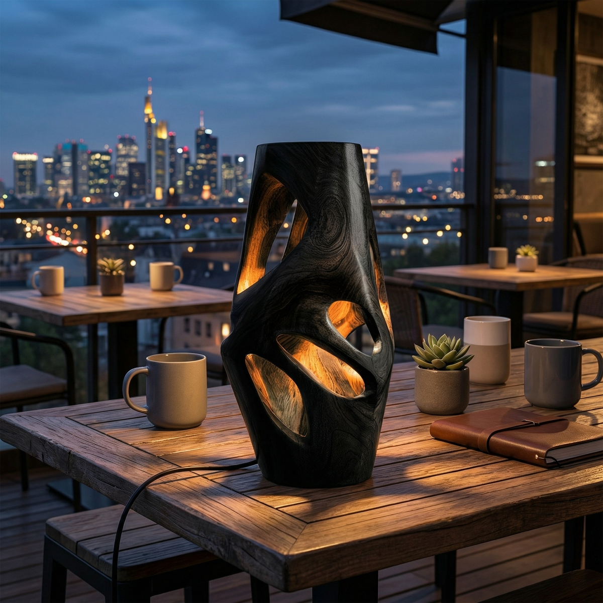 Industrial Ambient Lamp Cafe Bar Lounge Cozy Corner Space
