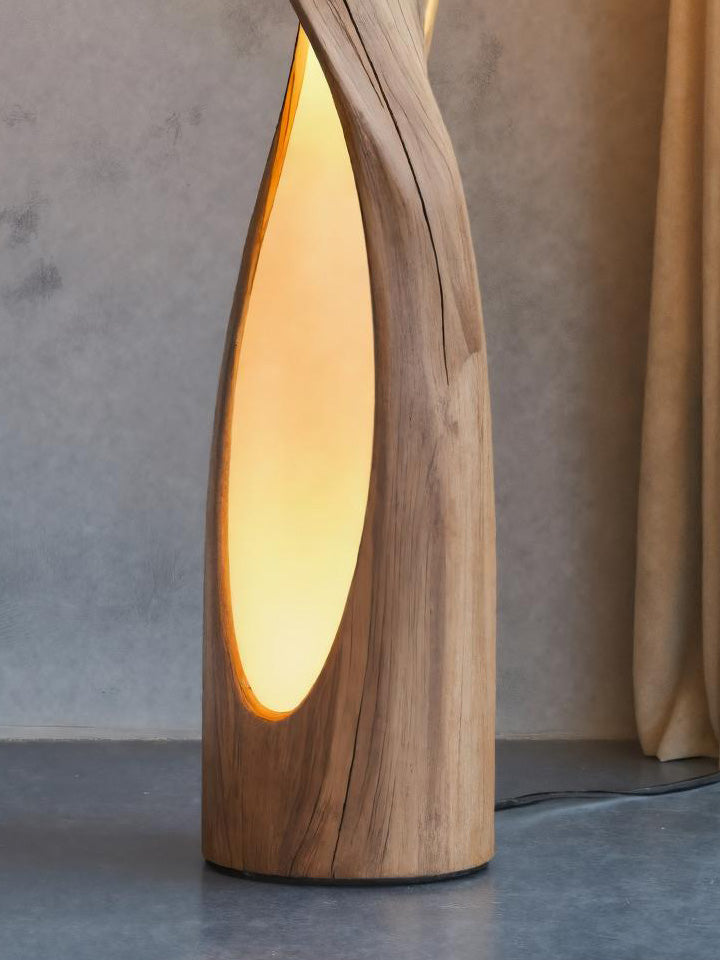 Artistic Twisted Floor Lamp For Bedroom Or Living Room