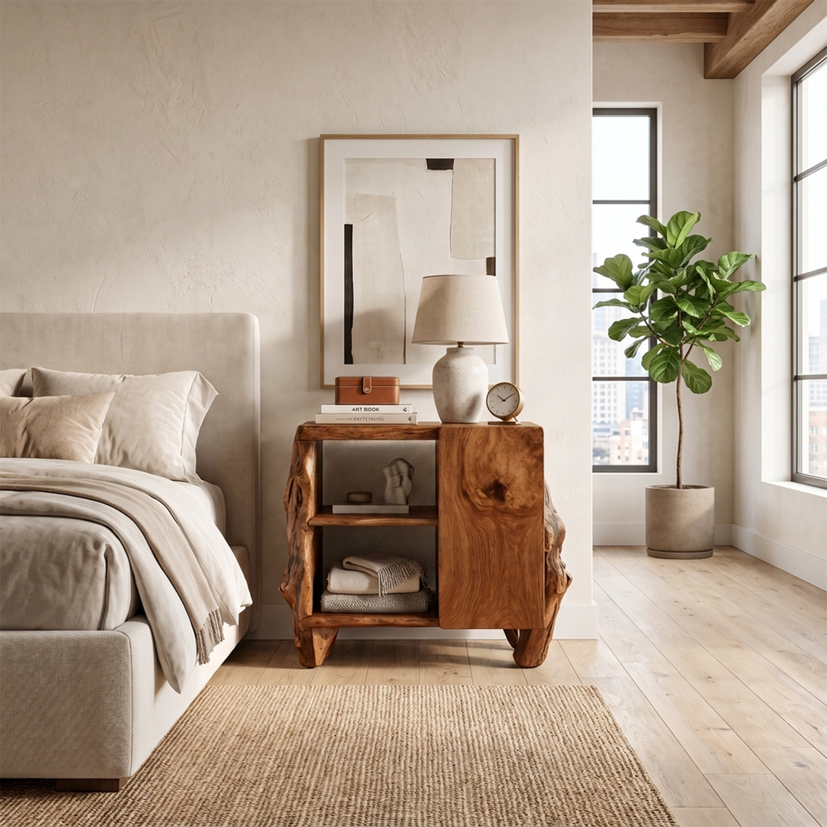 Rustic Side Cabinet For Bedroom Furniture Solutions