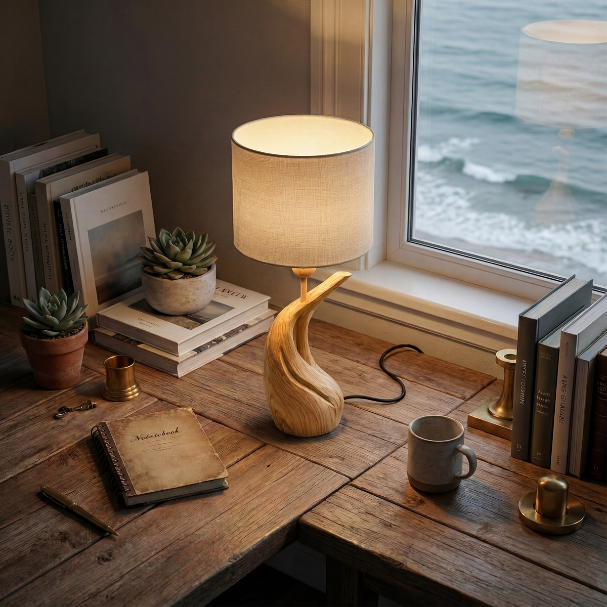 Minimalist Artistic Lamp Office Studio Workspace Corner Space