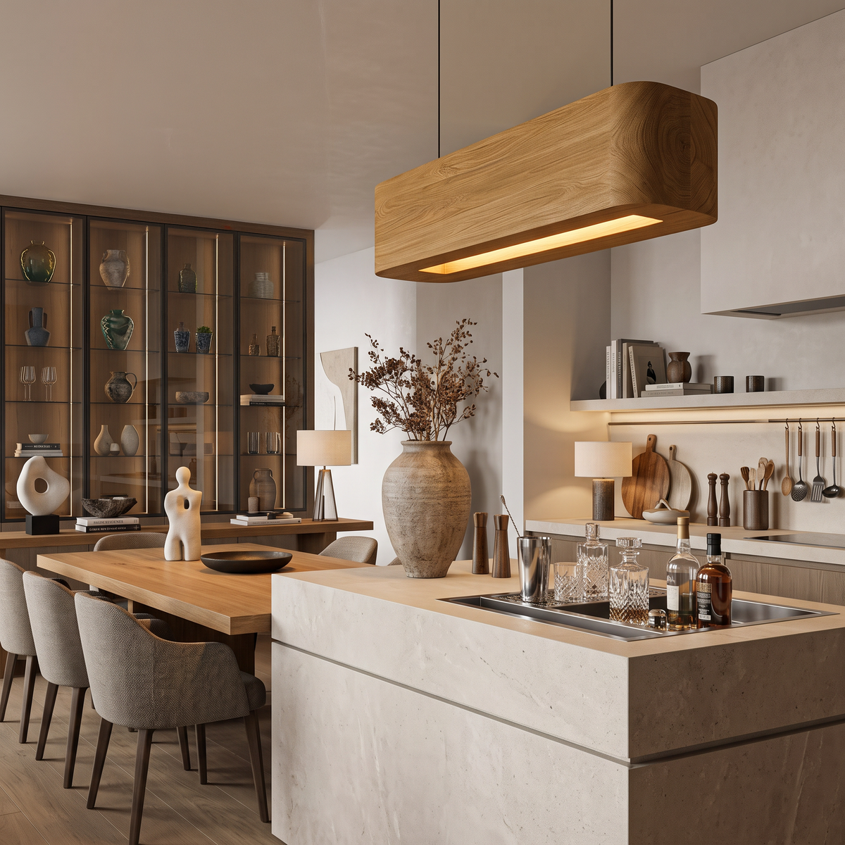 Artistic Pendant Light For Contemporary Interiors