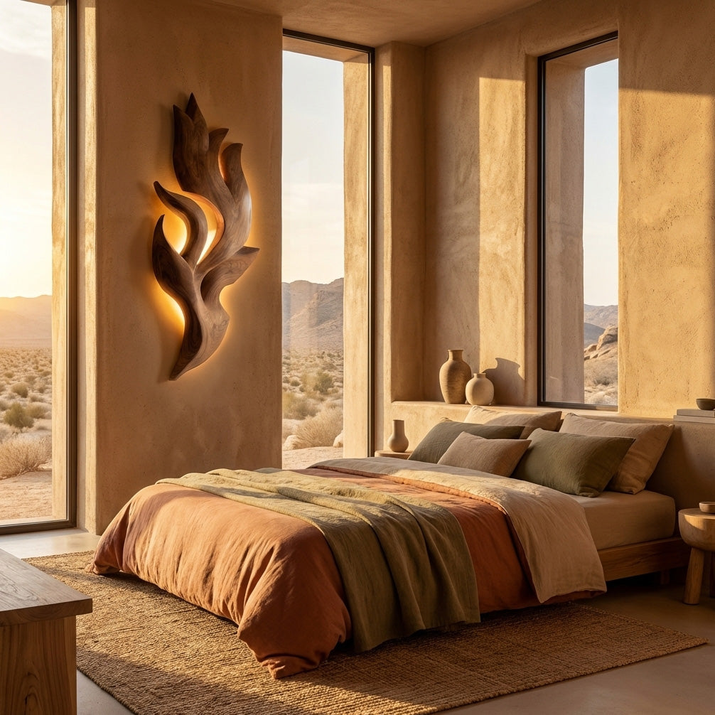 Luxury Tree Inspired Wall Lamp For Bedroom