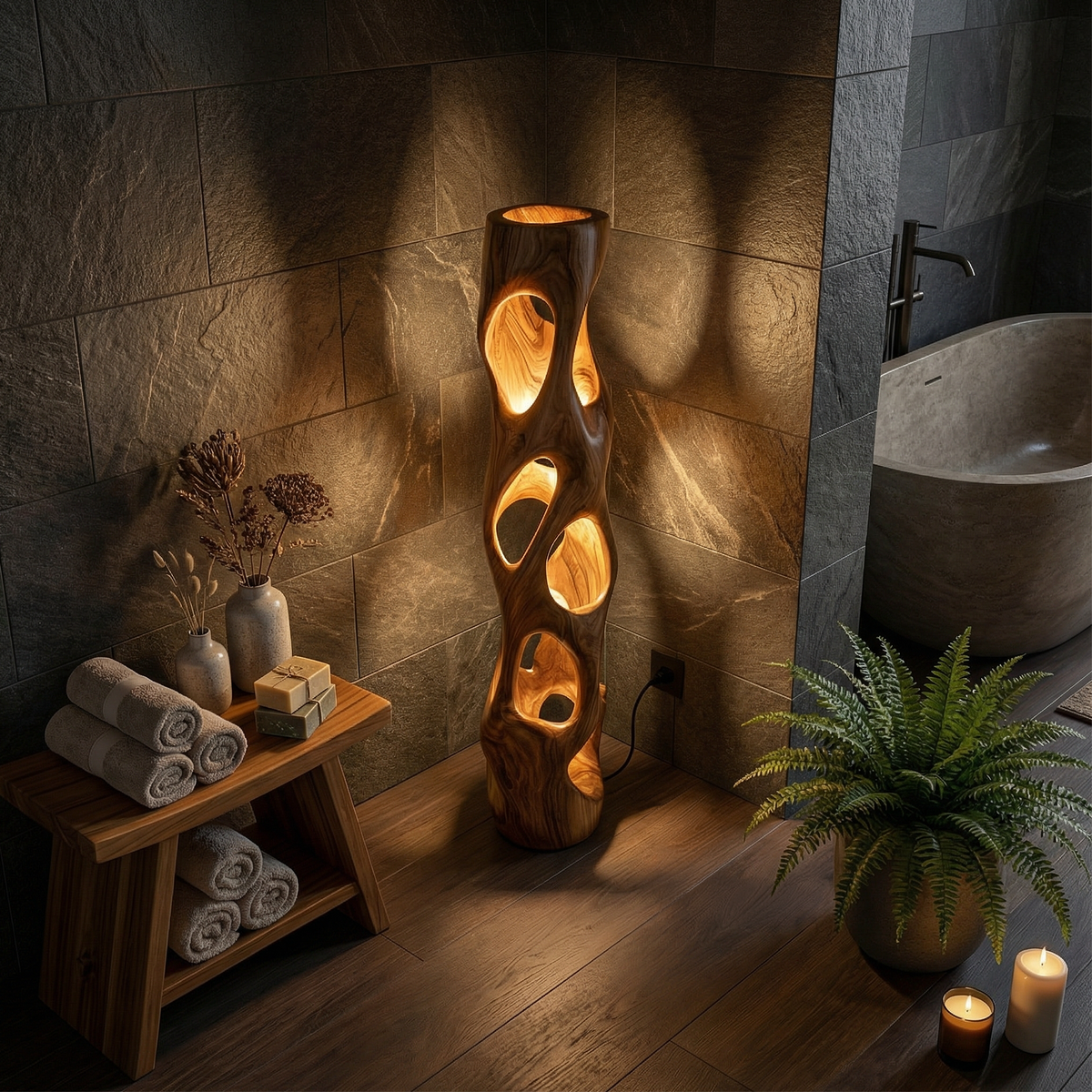 Coastal Decorative Lamp Bedroom Nightstand Living Room Corner Space