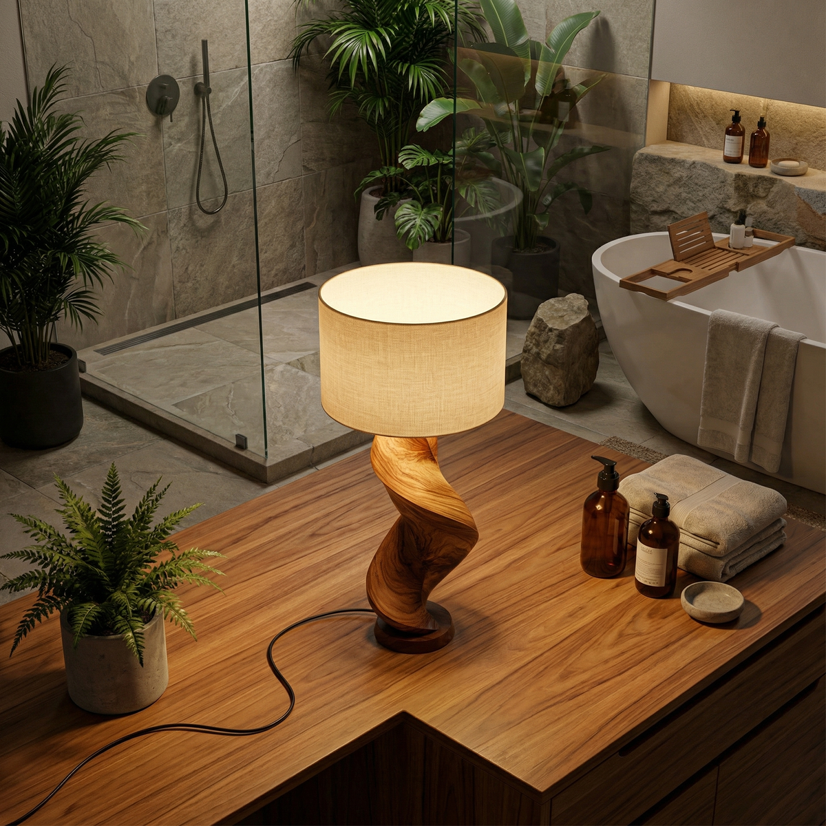 Organic Ambient Lamp Bedroom Living Room Dining Room Corner