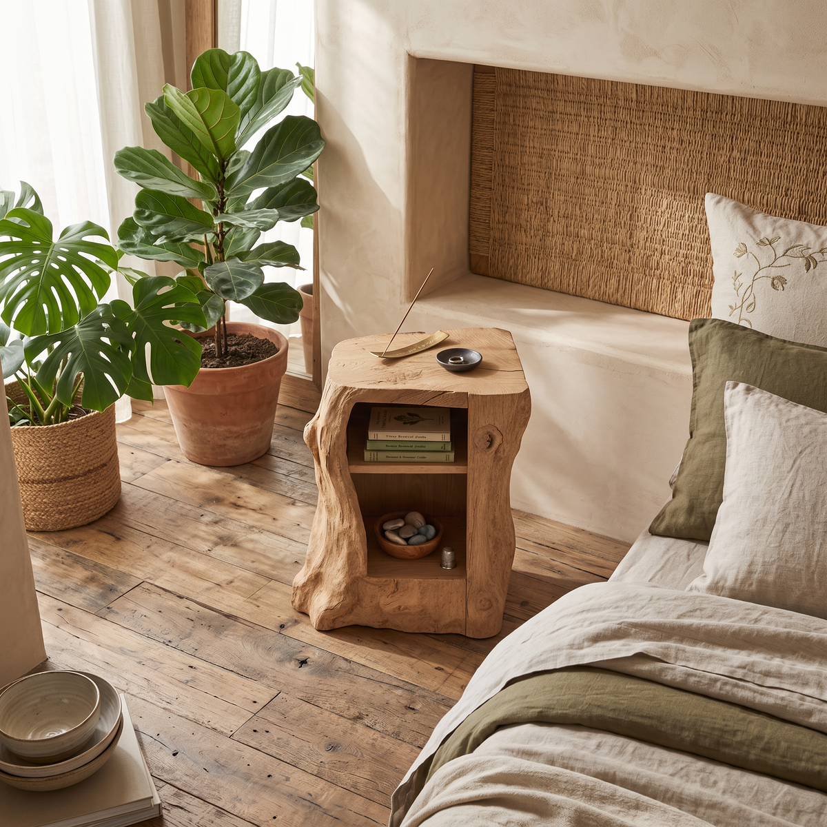 Handcrafted Side Cabinet For Bedroom Decor Ideas