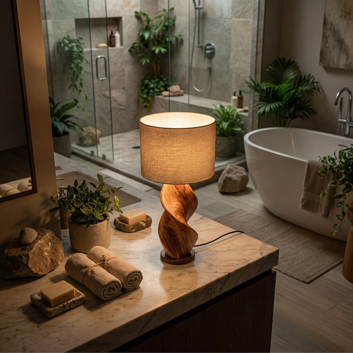 Japandi Decorative Lamp Entryway Hallway Living Room Corner Space