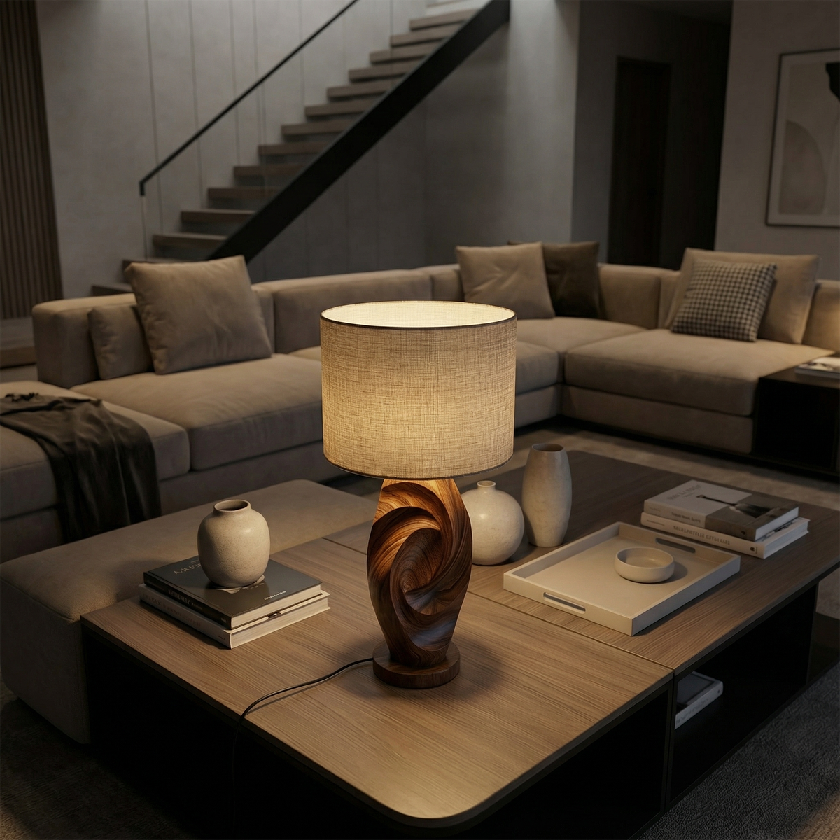 Minimalist Ambient Lamp Bedroom Nightstand Living Room Corner Space