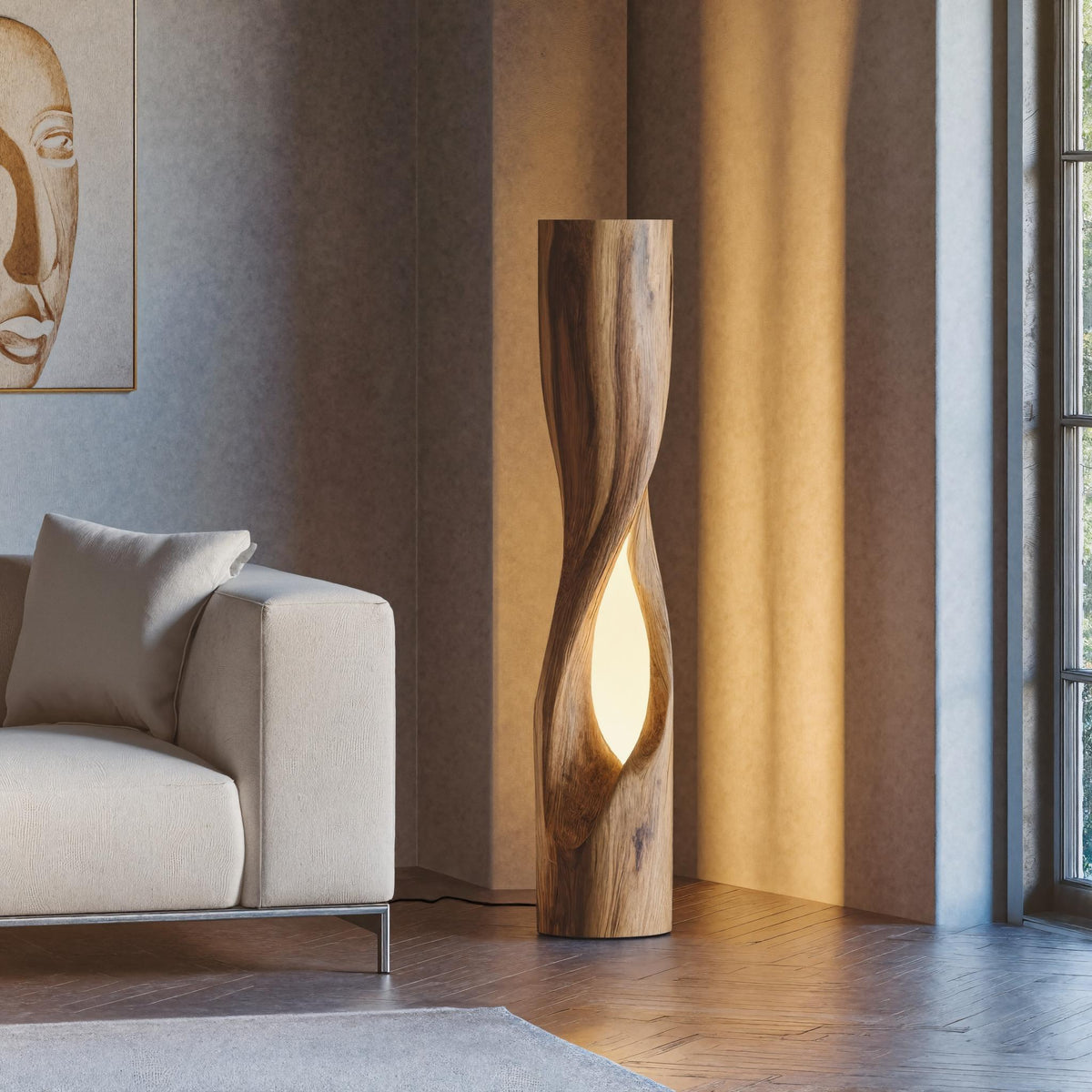 Minimal Floor Lamp For Living Space